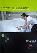 DVD Cover: Occupational Health & Safety for Housekeeping Staff